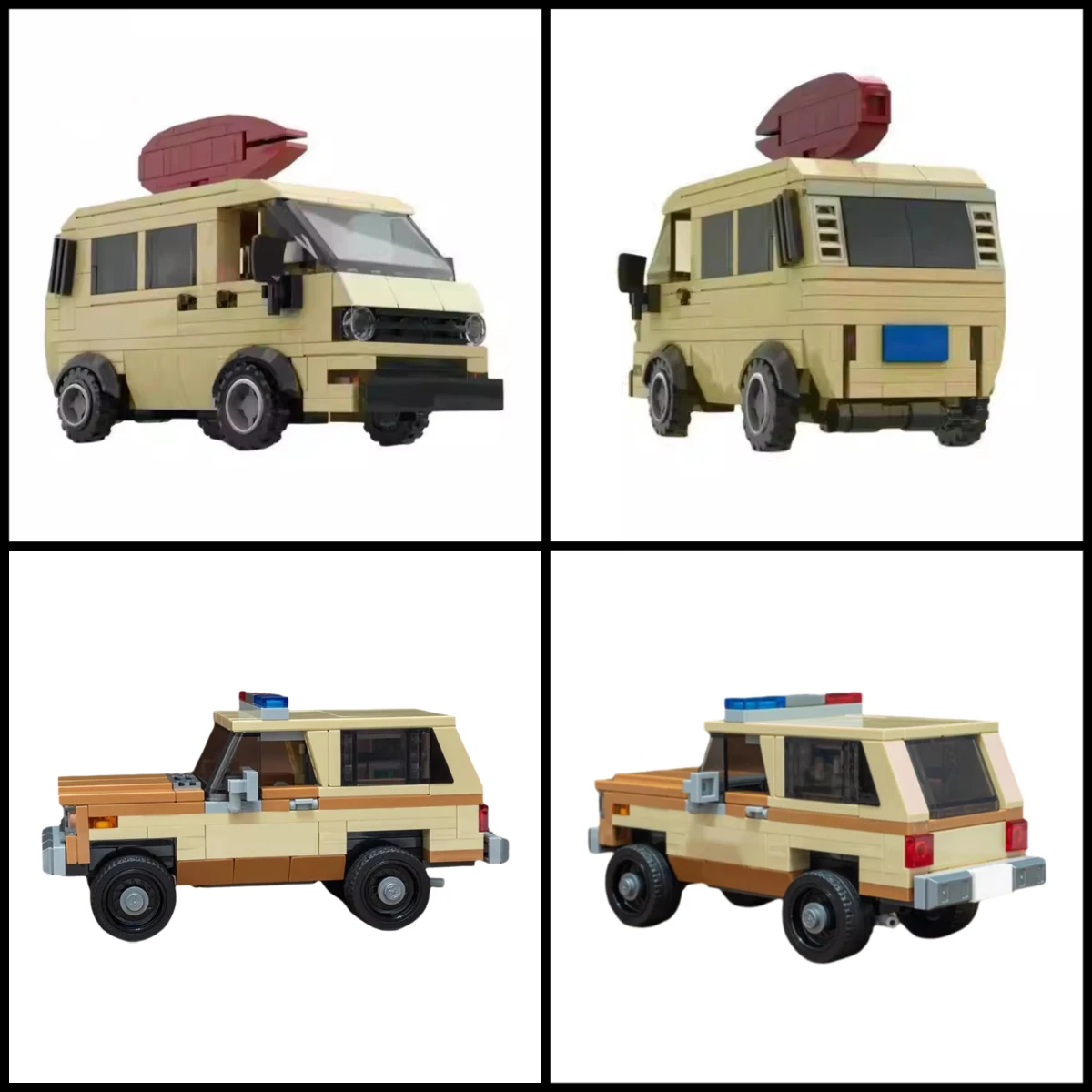 Horror-TV Vecna Uhr Kopfüber Weltansicht Skyline-Modell Fleischfressender Riesen-Teufel Demodog Baustein-Set Sammlerstück für Erwachsene Spielzeug Geschenk – Detail 9