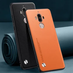 Luxury PU Leather Case For Huawei Mate 9 Pro Mate9 Back Cover Silicone Full Protection Phone Case For Huawei Mate 10 Pro Mate10