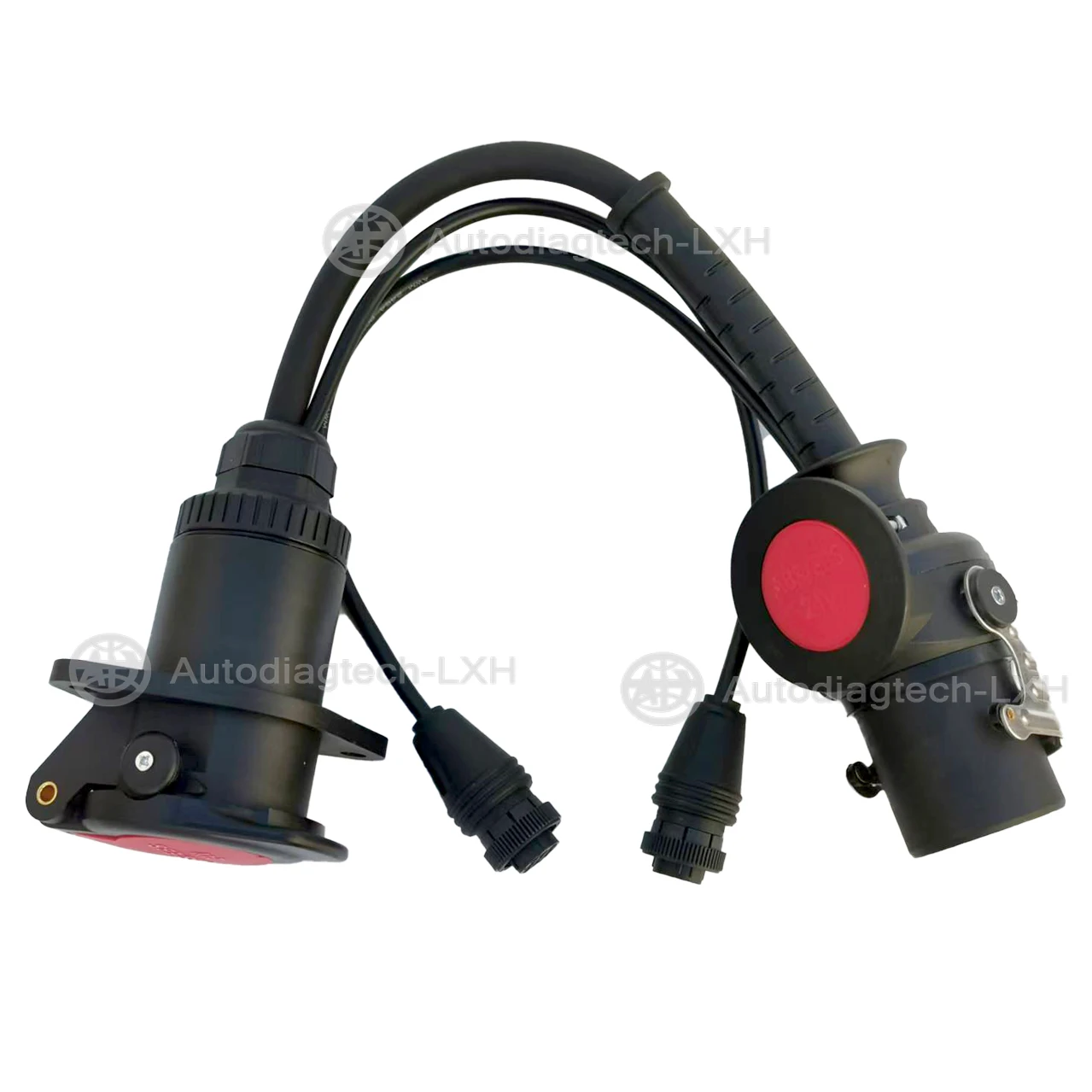 ل مقطورة ISO 7638 كابل شاحنة الثقيلة 7pin 9pin موصل التشخيص ل WDI ل WABCO CAN 24 فولت EBS/ABS محول التشخيص #4