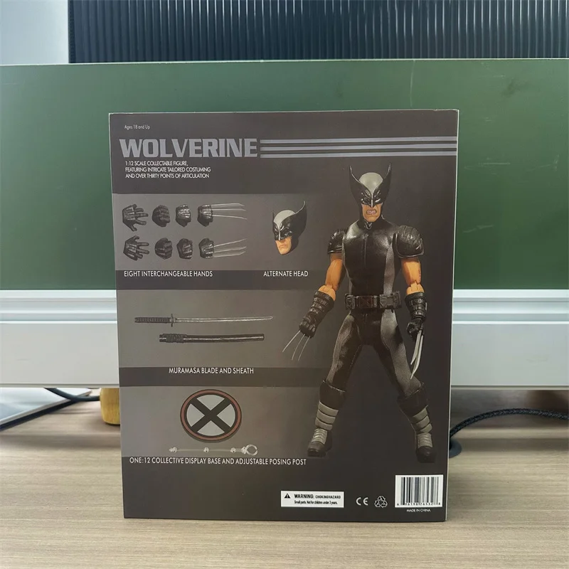 Mezco One 12 X-Men Wolverine Figures Punisher The Joker Batman Action Figure Super Heroes Series Toys Make in China KO Replica view 4