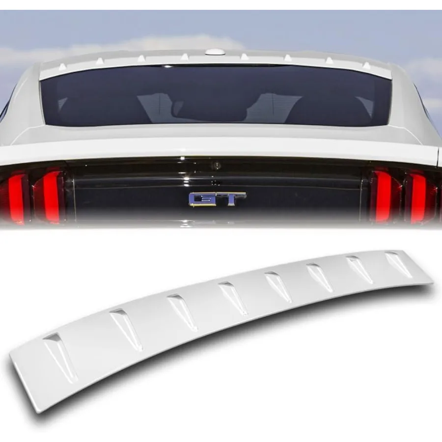 

Aerodynamic Design Vortex Shark Fin Rear Roof Spoiler Wing for 20152023 Ford Mustang Coupe 2016 2017 2018 2019 2020 2021 2022 2