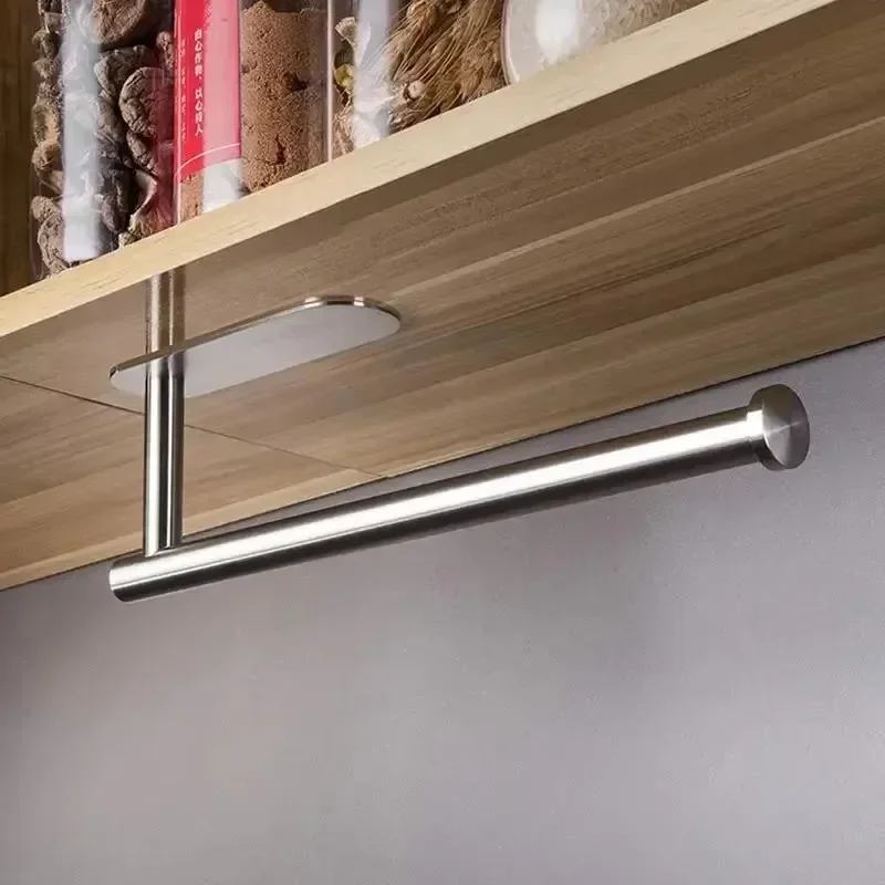 

1~2PCS Toilet Paper Rack Bathroom Paper Towel Holder Adhesive Absorbent Paper Dispenser WC Kitchen Hardware Storage Accessories