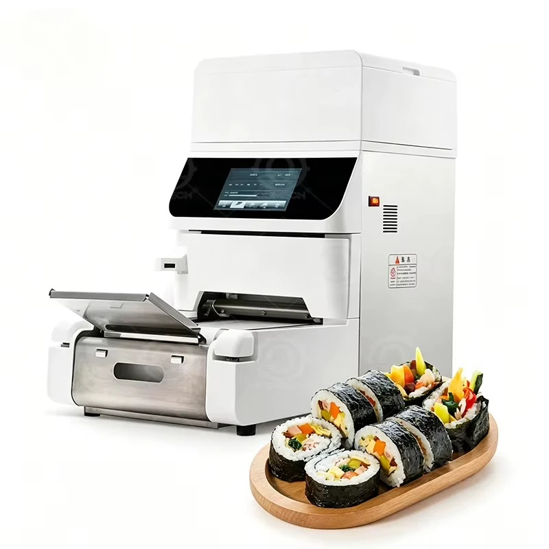 Customized Automatic Sushi Maki Rice Mat Spreading Machine Japanese Sushi Nigiri Rice Roll Sushi Roller Machine