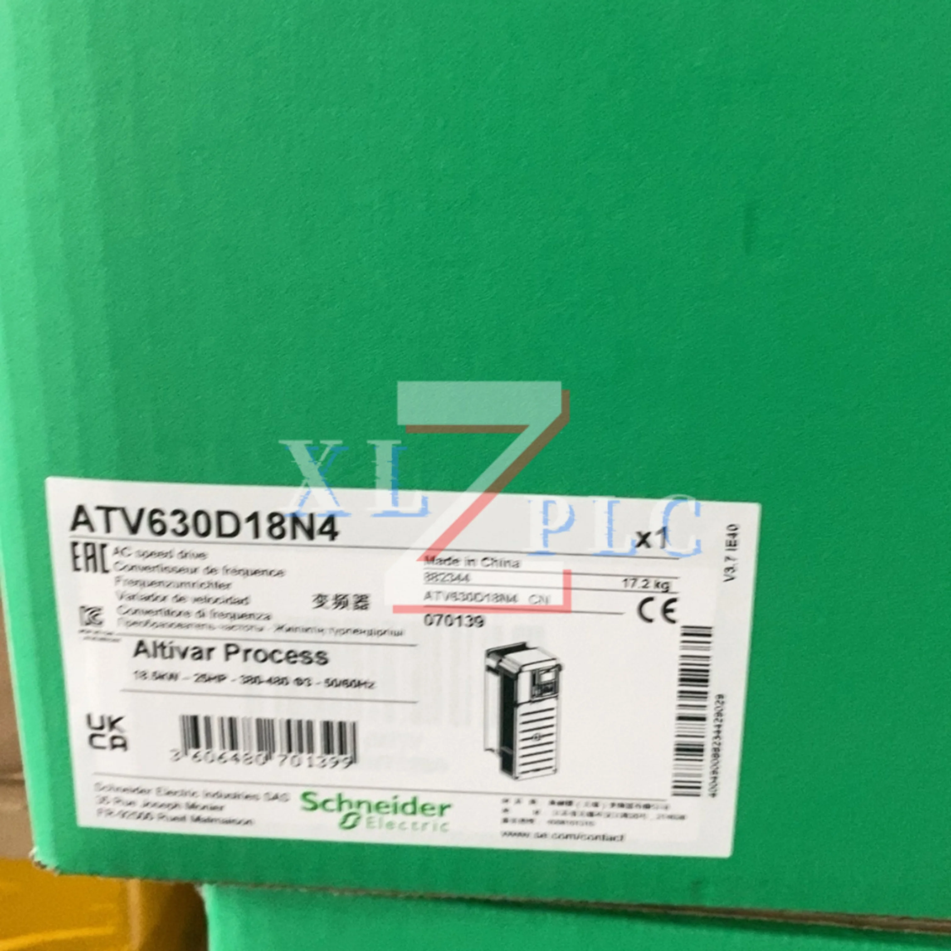 ATV630D15N4 ATV630D18N4 nouveau dans la boîte convertisseur de fréquence