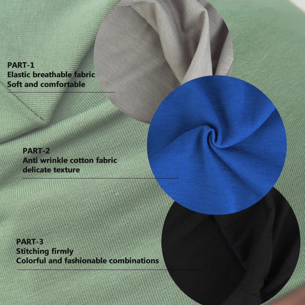 Herbst- und Wintermütze für Herren, ohne Krempe, elastisch, Einheitsgröße, geeignet für den Einsatz im Freien und zu Hause. – Detail 4
