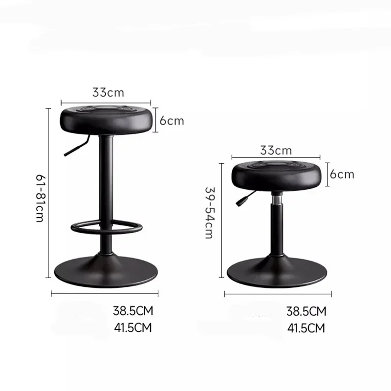 Modern Lounge Bar Chairs Nordic Simple Black Luxury Bar Stool Bistro Metal Bancos Para Barra De Cocina Restaurant Furniture