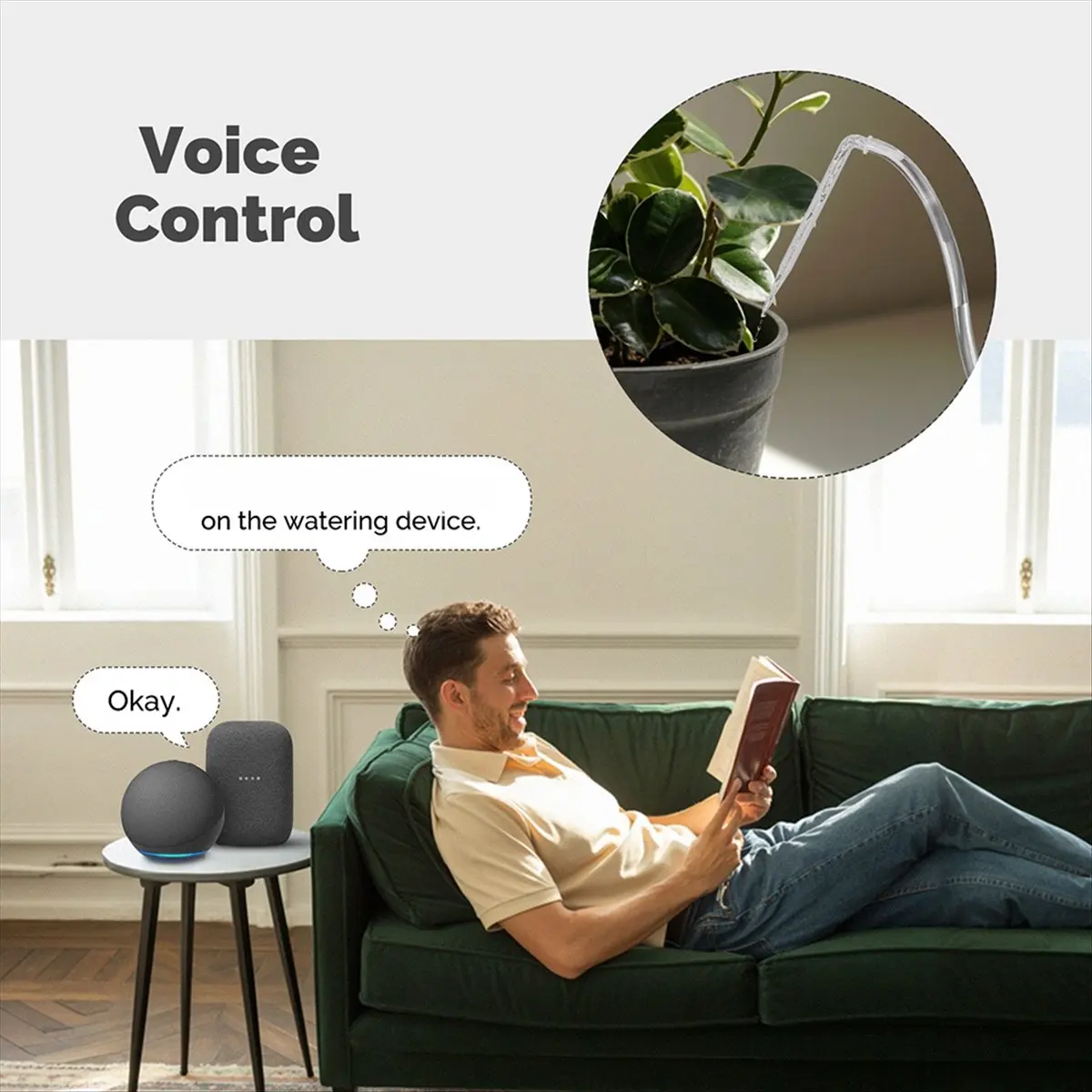 

Устройство полива Tuya Wi-Fi, таймер автоматизации орошения, умный цикл, замачивание, работа с голосом