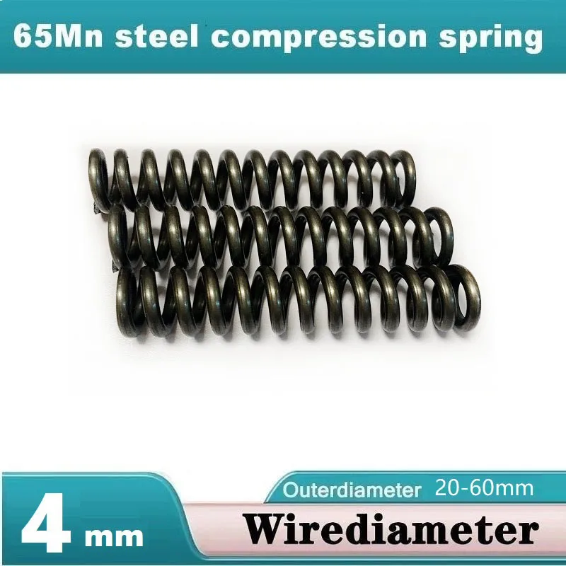 Guangluo Wire Diameter 4mm 65mn Manganese Steel Compression Springs Vibrating Screen Spring Length 20-300mm