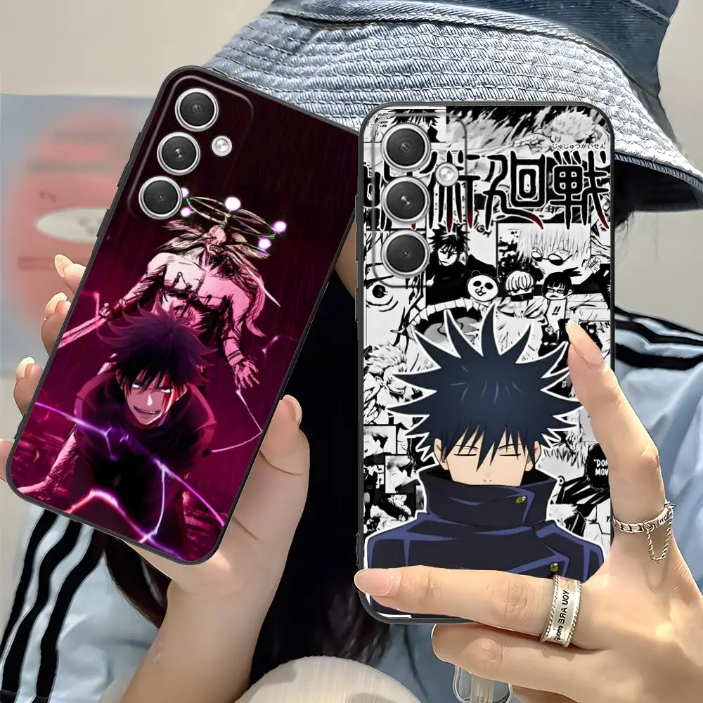 Jujutsu Kaisen Megumi حافظة هاتف محمول لهاتف سامسونج جالاكسي S25 S24 S23 S22 S21 S20 نوت 20 Plus FE غطاء فائق اللون جميل #2