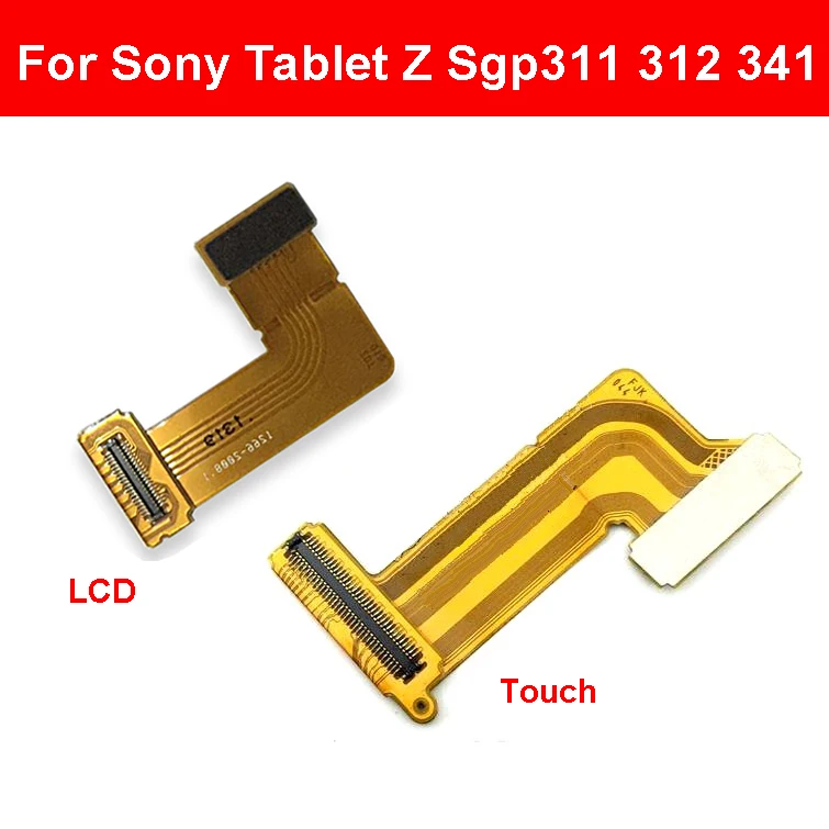 Cabo Flexível de Tela Touch LCD para Tablet Sony Z Sgp311 312 341, Peças de Substituição para Reparo do Painel Touch