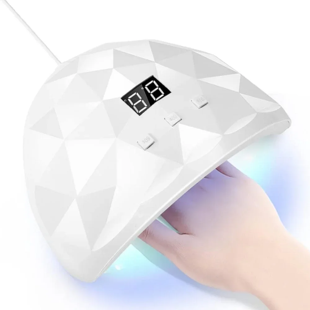 Nail Dryer Lamp UV Light For Nails Eyes Protection UV Lamp for Gel Nails Gel Nail Polish Curing Dryer Home Salon Tool