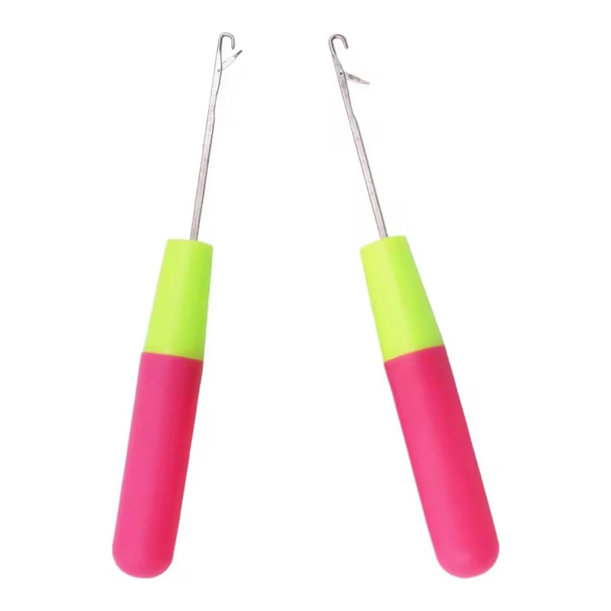 

5Pcs 0.38cm/0.57cm Lace Crochet Hook Knitting Needles Plastic Handle Small Crochet Hooks Hair Weaving For Braids