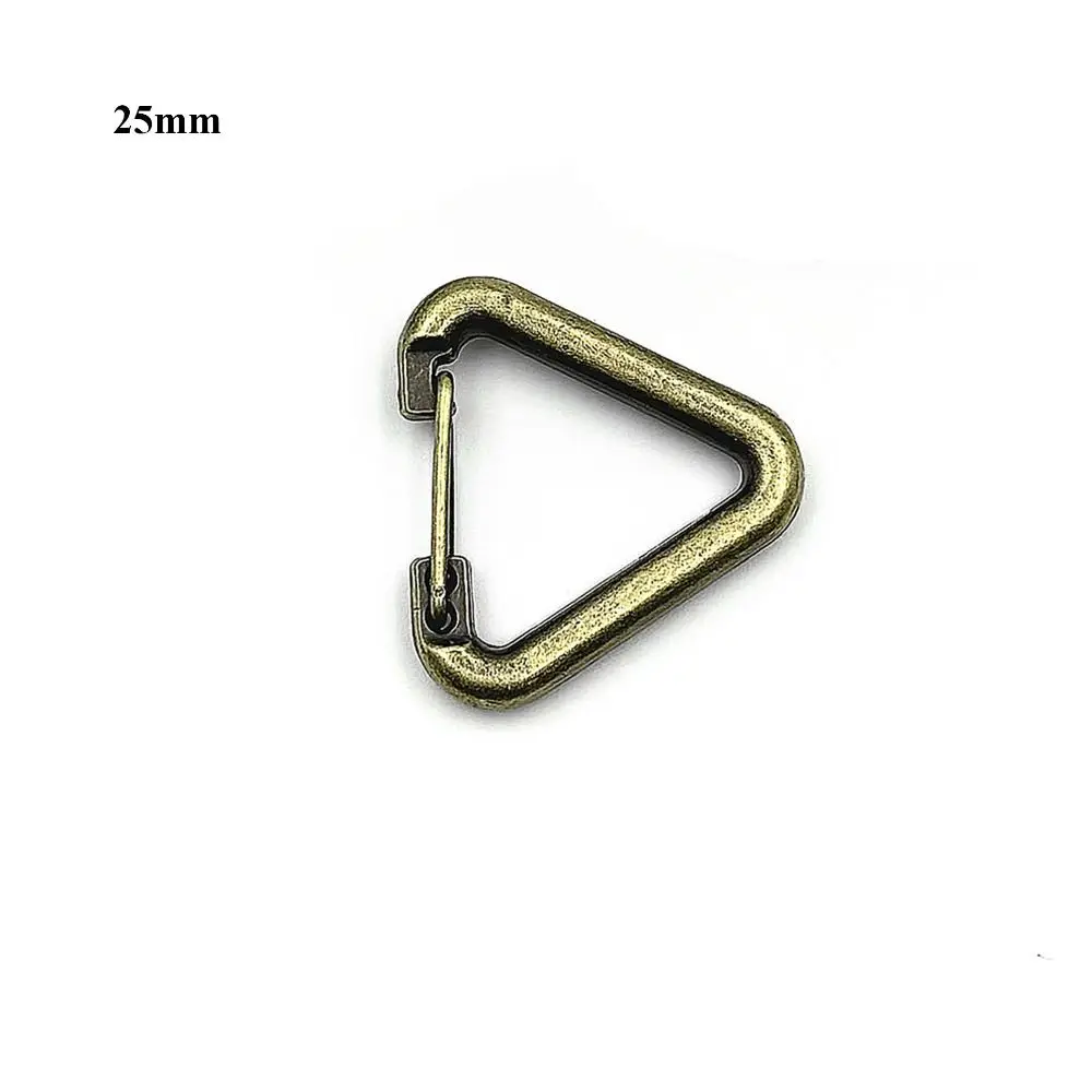 Alloy Carabiner High Quality 20/25mm Triangle Outdoor Snap Clip Bottle Hook Outdoor Tool