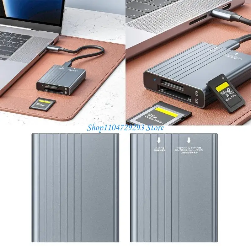 

Y2GD USB CFEXPRESSTYPE A/B Карта карты памяти USB 3.1 10 Гбит/с CFEXPRESSERDER для SLR Accessesire Accessesire CardReader