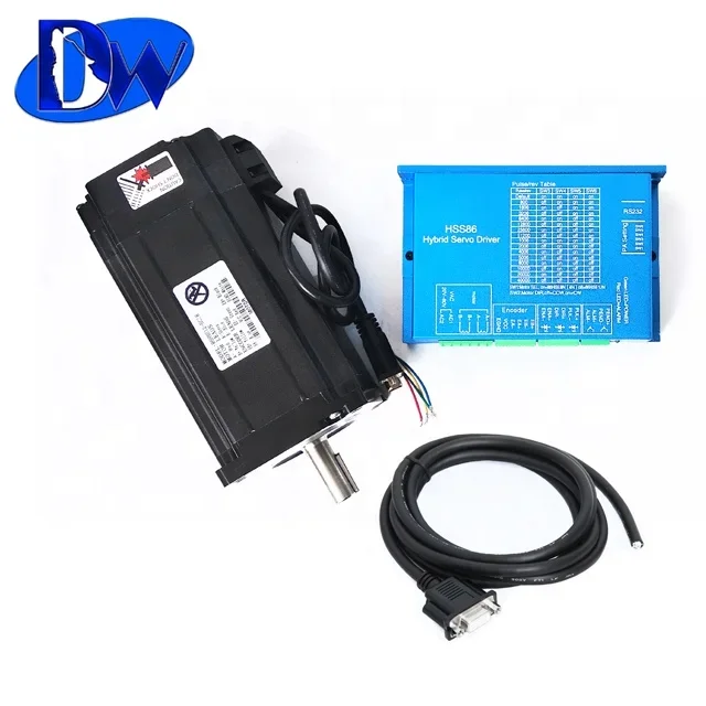 2-Phase 1.8 درجة nema34 12nm nema 34 طقم محرك متدرج بحلقة مغلقة مع سائق #2