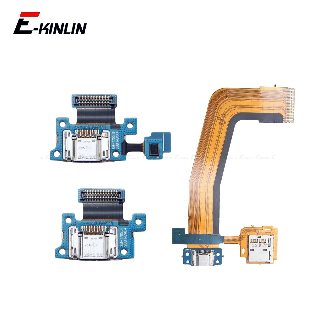 Charging Port Connector Board Parts Flex Cable For Samsung Galaxy Tab S T700 T705 T710 T715 T800