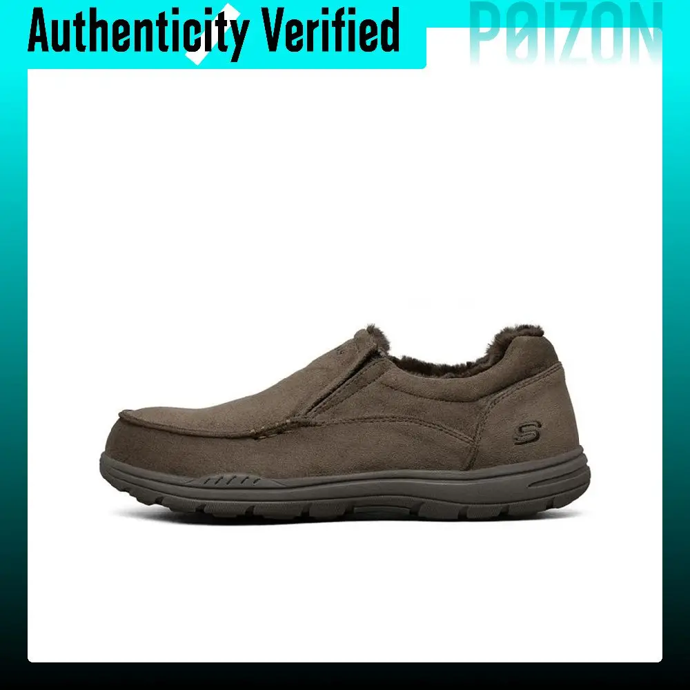 Skechers Expected X Fleece lined Men's Casual Shoes Men's Chocolate 66445-CHOC