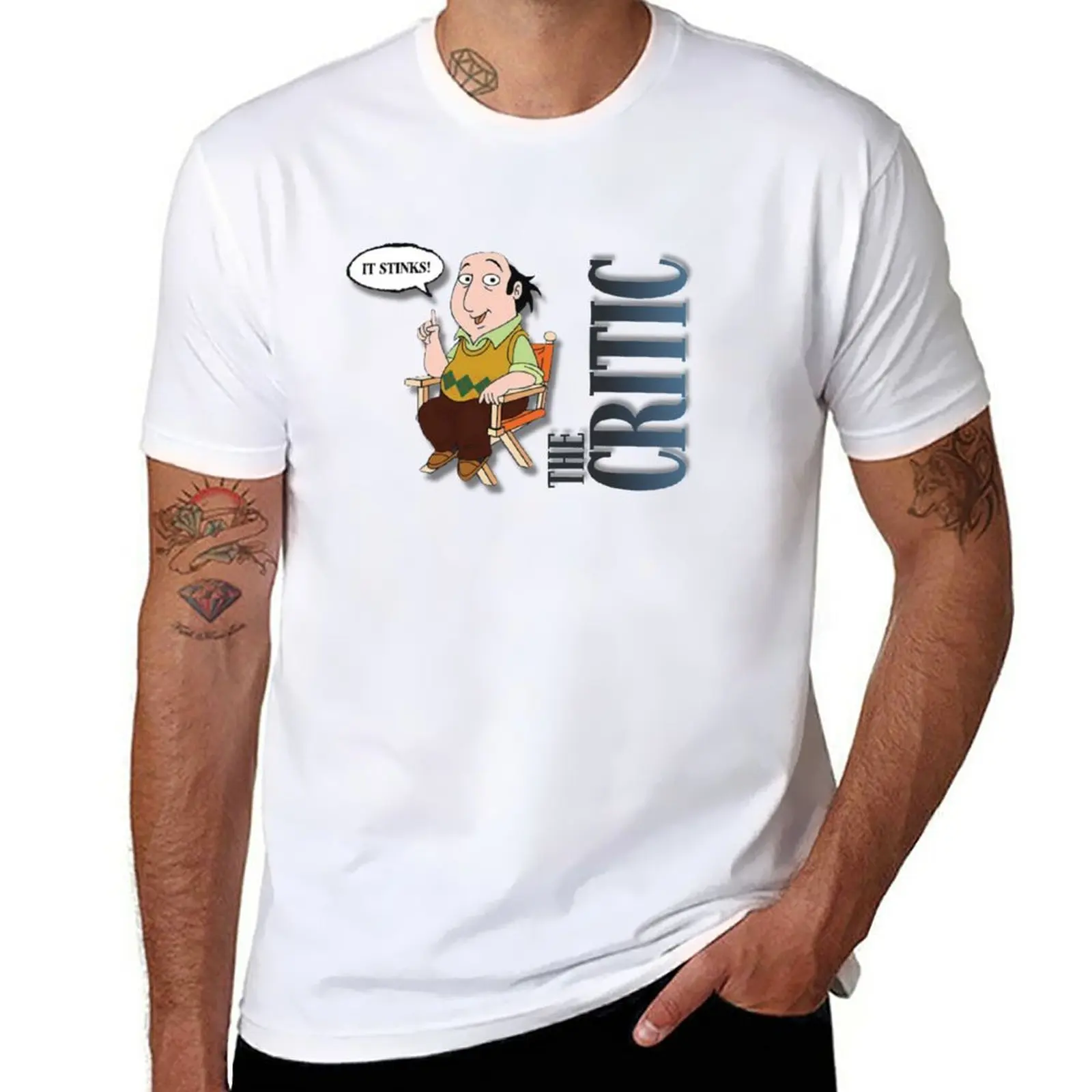 New The Critic Tv Show T-Shirt Aesthetic clothing aesthetic clothes boys animal print shirt mens vintage t shirts