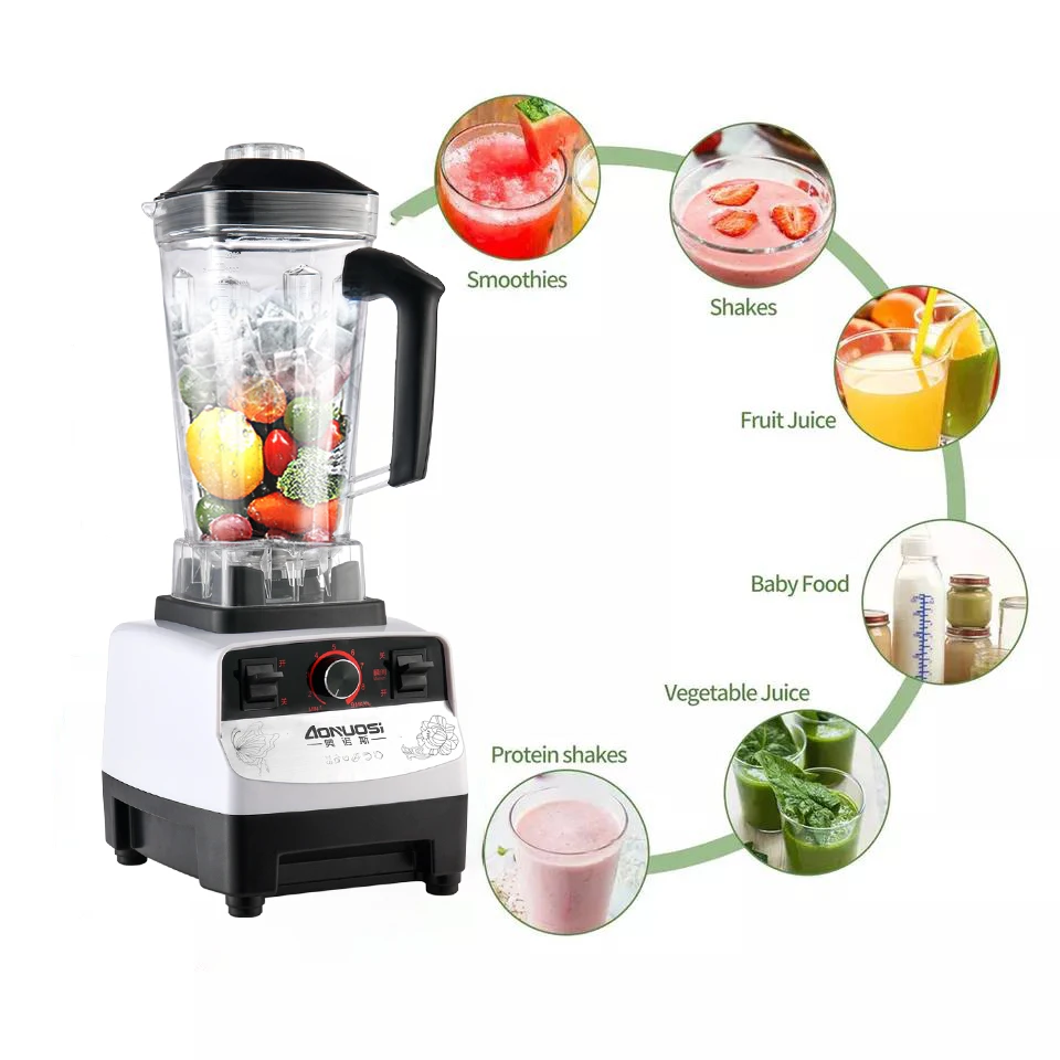 Professional Ice Slush Machine Food Mute Smoothies Machine In Suppliers
