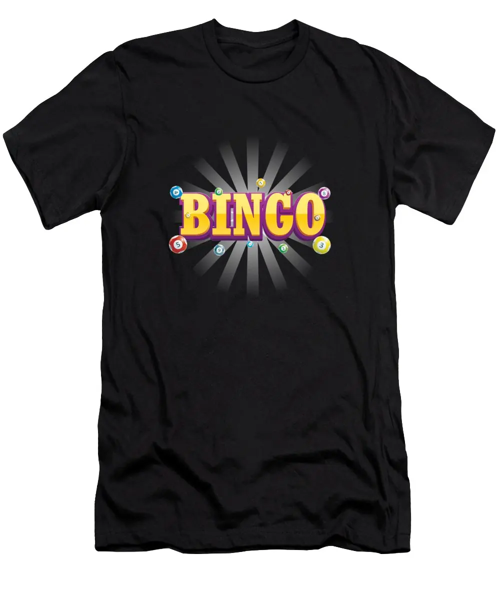 Bingo Game Lucky Player Gambler Gambling Gift T-Shirt