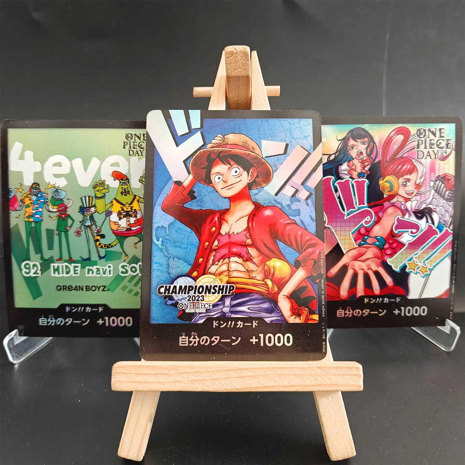 بطاقة قطعة واحدة دون!! لوفي إنجليزي 2023 بطولة Wrold الجائزة النهائية DAY24 يوم حي خاص 1 2 مجموعة بطاقات أنيمي Opcg #1