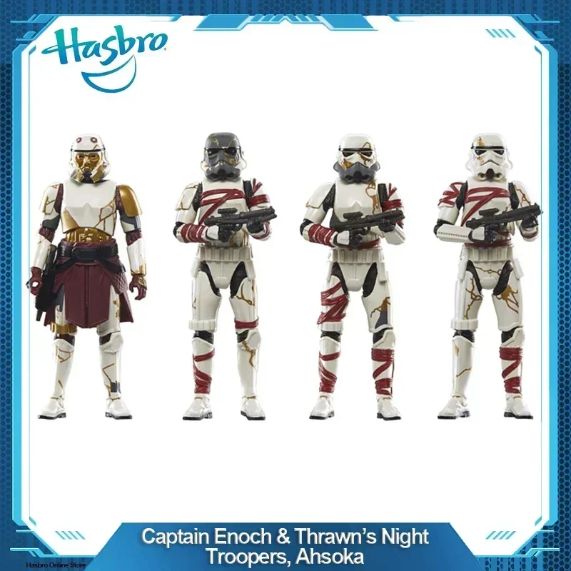 Hasbro STAR WARS Paquete de 4 The Vintage Collection Capitán Enoch & Thrawn's Night Troopers, figura de acción coleccionable Ahsoka F9259