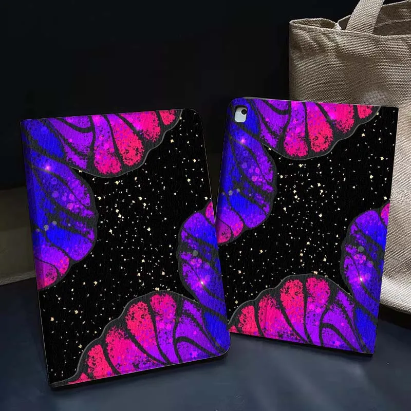 

Cartoon Cat With Glasses Tablet Case For Apple iPad Air Pro mini 1 2 3 4 5 6 7 8 9 11 M2 M3 M5 M4 5th 6th 7th 10th 11th Gift