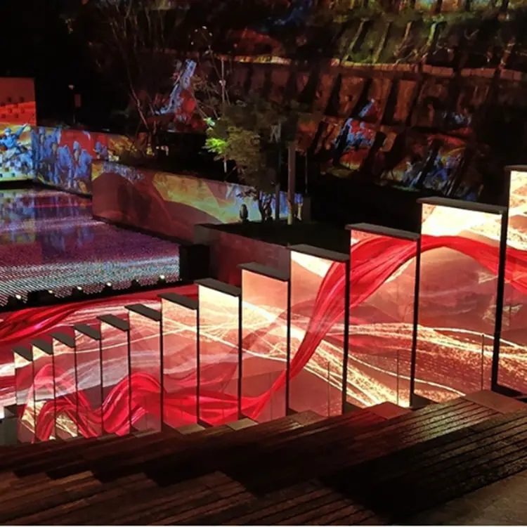 Customizable LED Transparent Glass Film Screen for Advertising SDK Function with Animation & Graphics Easy Installation