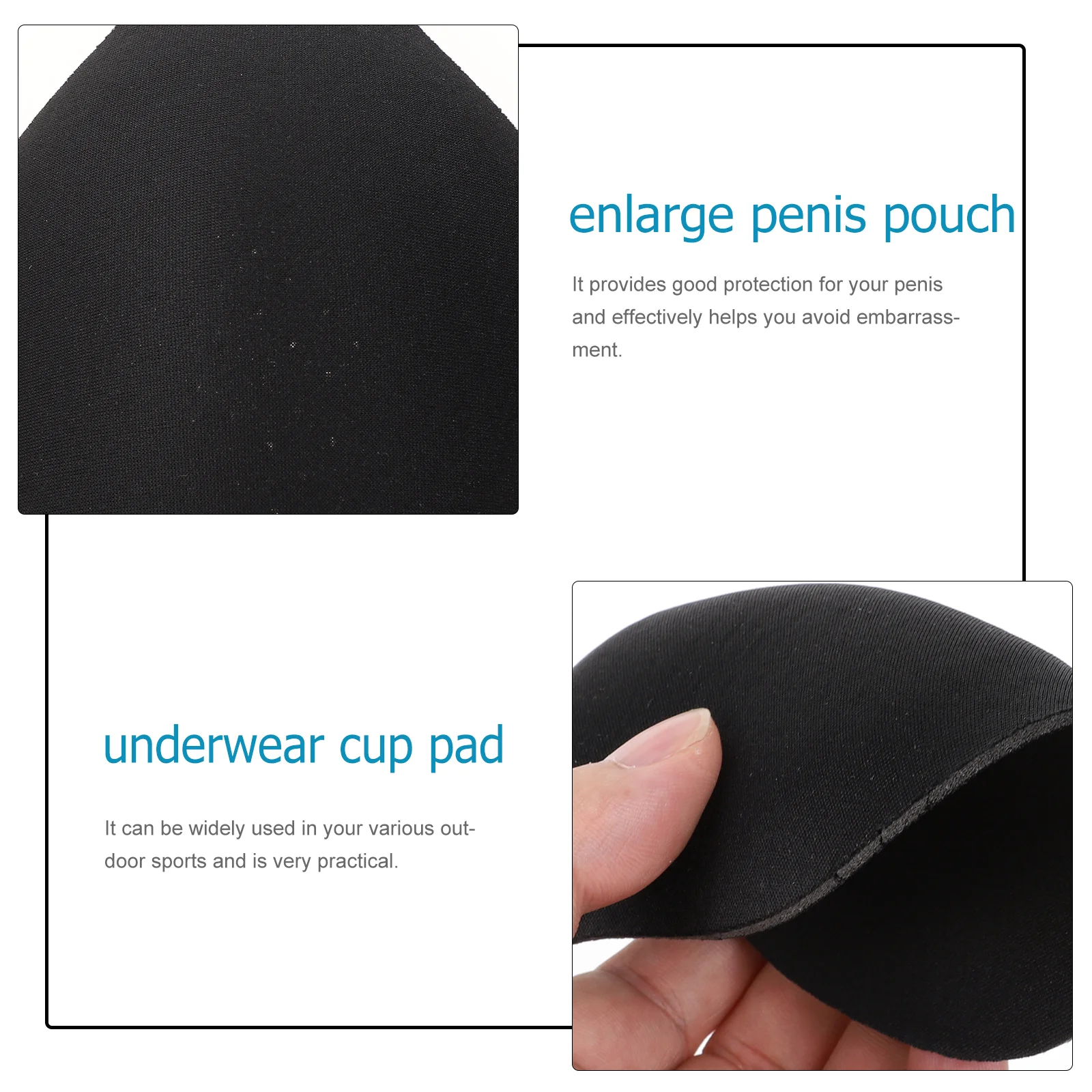 4 Pcs 's Panty Liner Coaster Swimwear Pad Beach Pants Sponge Expand Cup