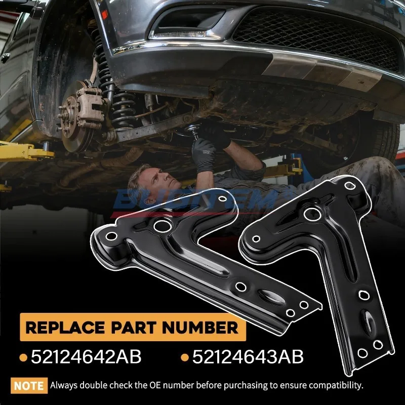 52124642AB 52124643AB Suspension Bracket Crossmember Front Left & Right Side For Dodge Durango Jeep Grand Cherokee WK 2011-2024
