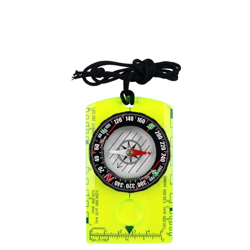 Camping Navigation Acrylic Backpack Compass Professional Field Compass for Map Reading Best Survival Tool