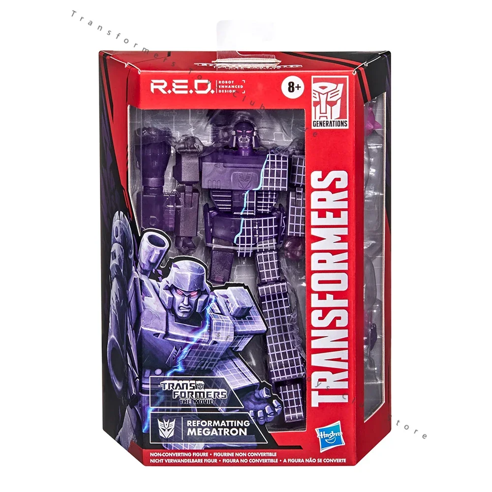 

In Stock Transformers R.E.D. [Robot Enhanced Design] Reformatting Megatron New Action Collectible Model Figure Gift Toys F0743