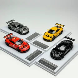 Diecast Model Car 1:64 Size Porsche 911 Alloy Car Model Porsche GT3 RS Super Car Collection Toys for Boys Gift Original Box