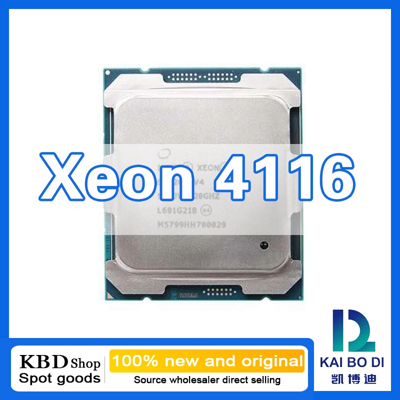 Xeon Sliver 4116 CPU 12 Cores 24 Threads 2.10GHz 100%NEW and ORIGINAL CPU Central Processor Unit