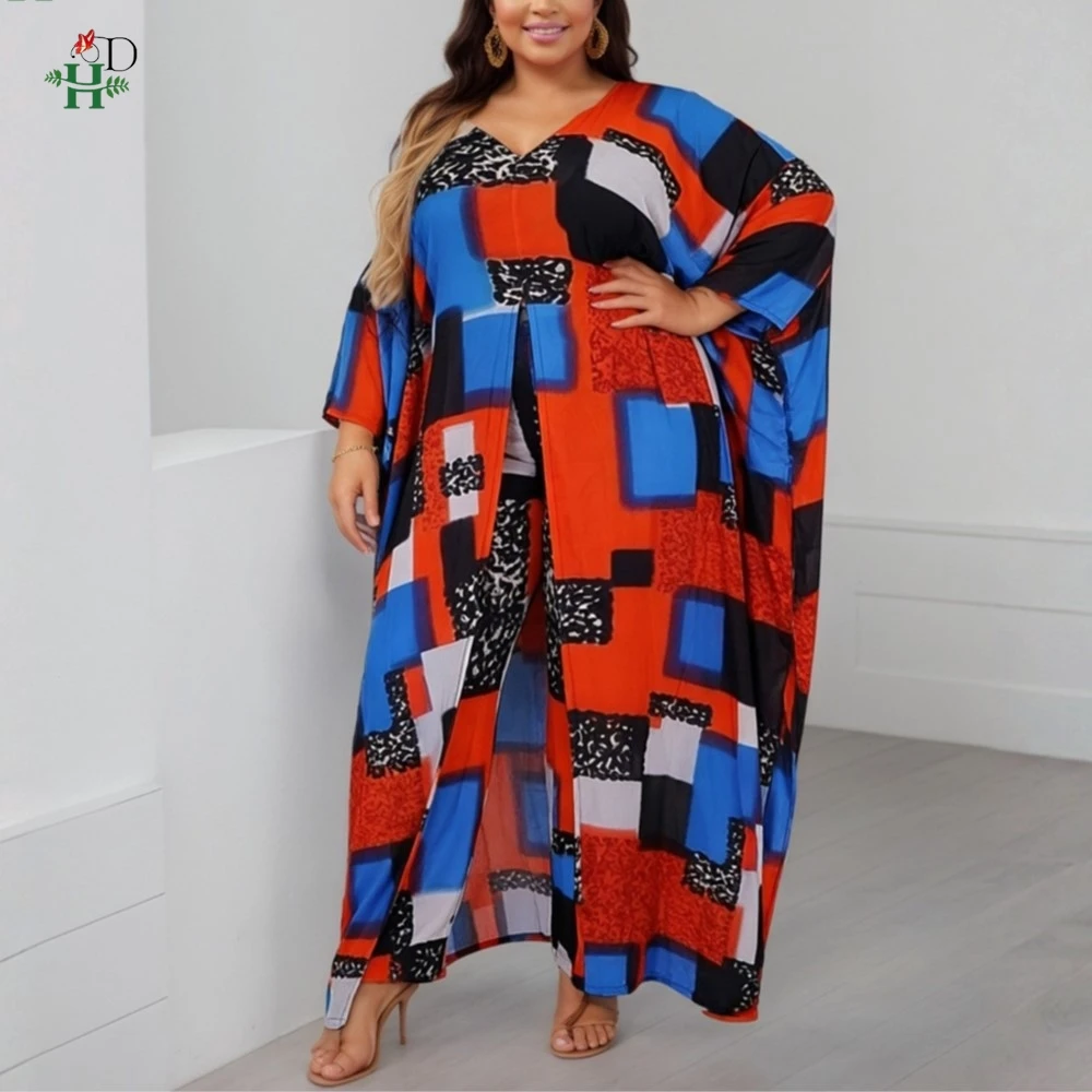 

Women's Matching Sets спортивный костюм женский 2 piece set Pants Suits Party Chiffon Clothes Conjuntos femininos Beach Dressing