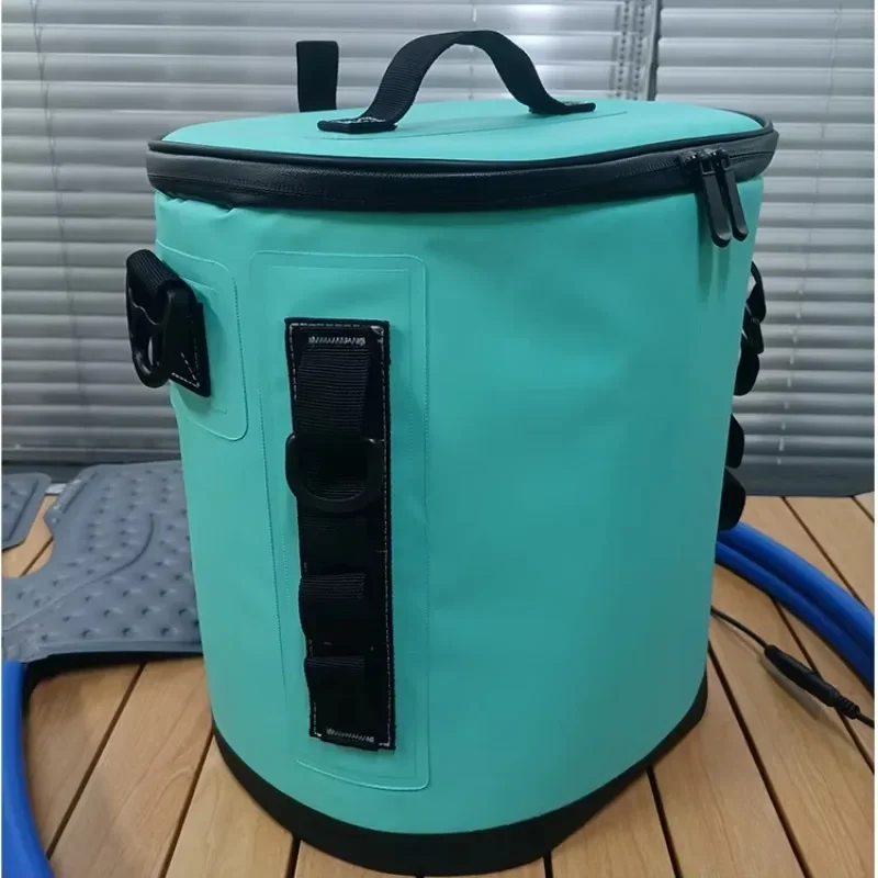 

Flower outdoor ice pack waterproof sealed picnic bag warm packaging lunch box insulated bag