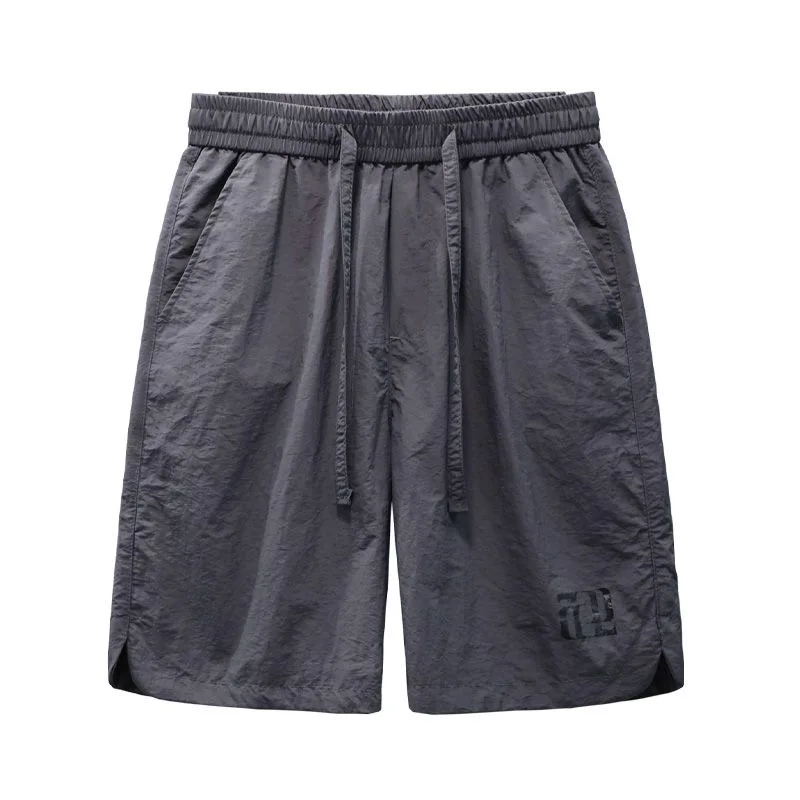 

Ice Silk Casual orts Men's Summer Thin Loose Qui Dry Sports American Workwear Five-Quarter Pants Breathable Lightweight