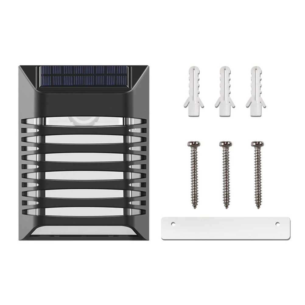 

Solar Garden Light LED Spotlights Outdoor Lighting Wall Lamp Yard Fence Premium Material Solar Energy Design Night Rainy Days