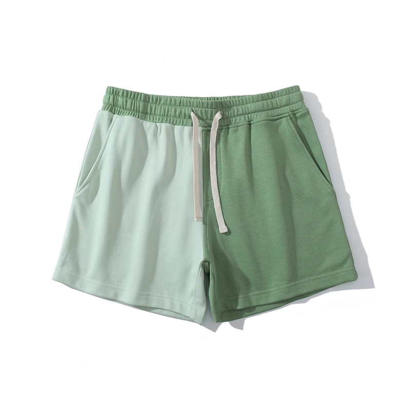 Groene Kleur Zomer Man Shorts