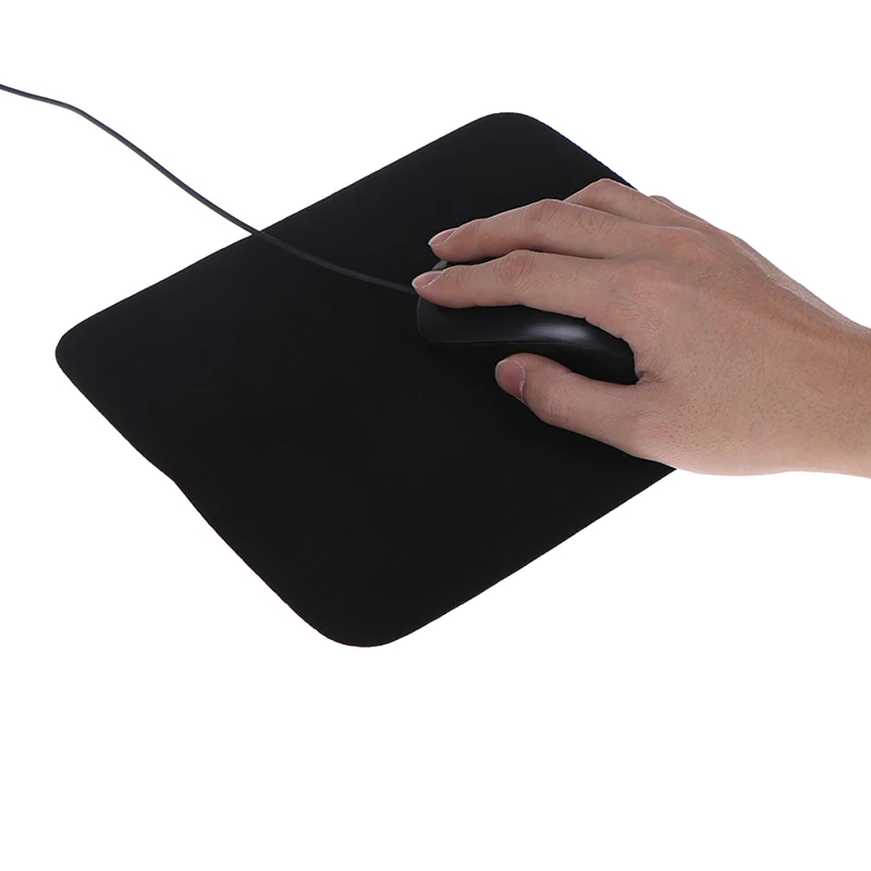 1PC 24x20cm Gaming mouse pad antislip speed/control locking edge black mouse pad