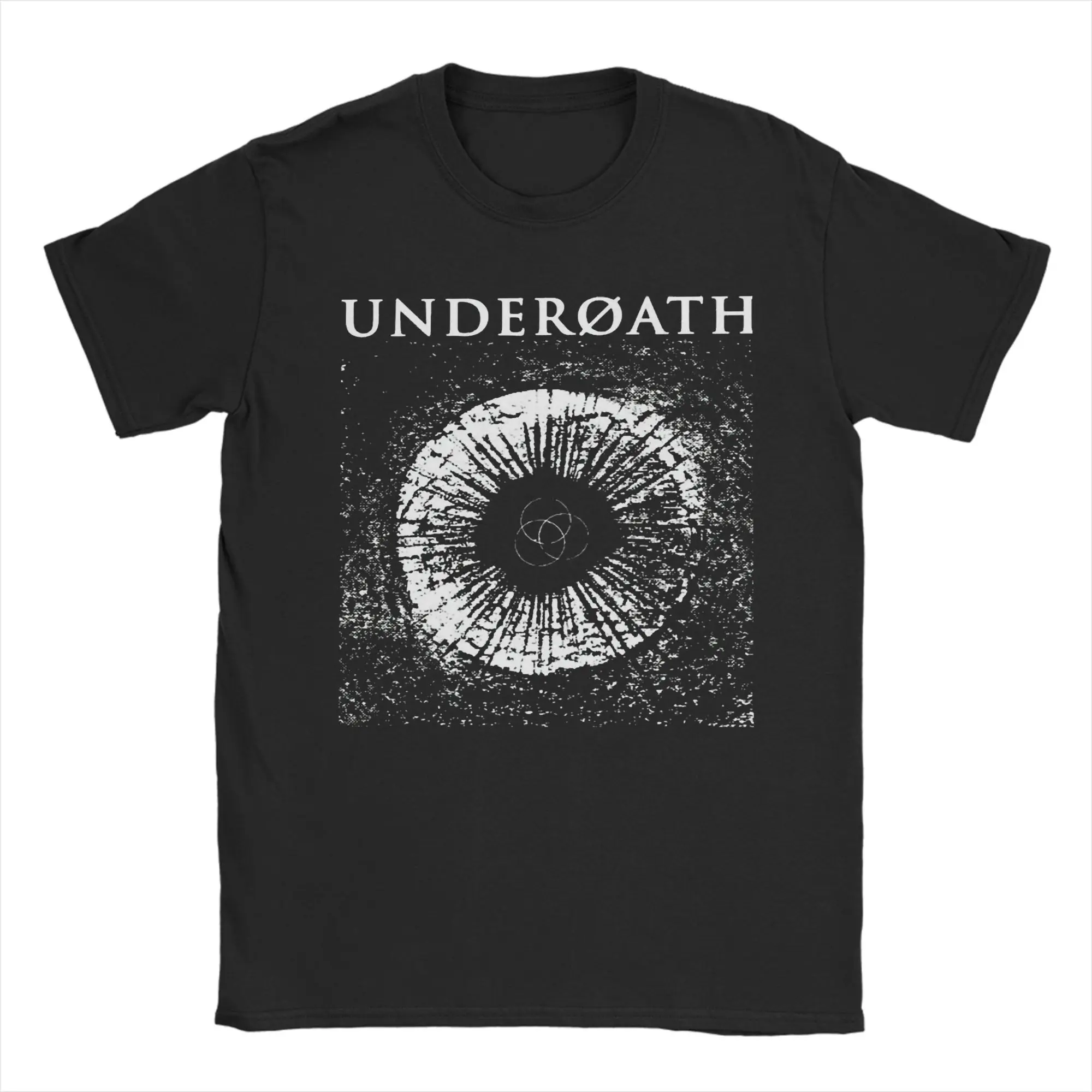 Men's T-Shirts Underoath Band Fashion 100% Cotton Tees Short Sleeve  T Shirt Round Collar Tops Party