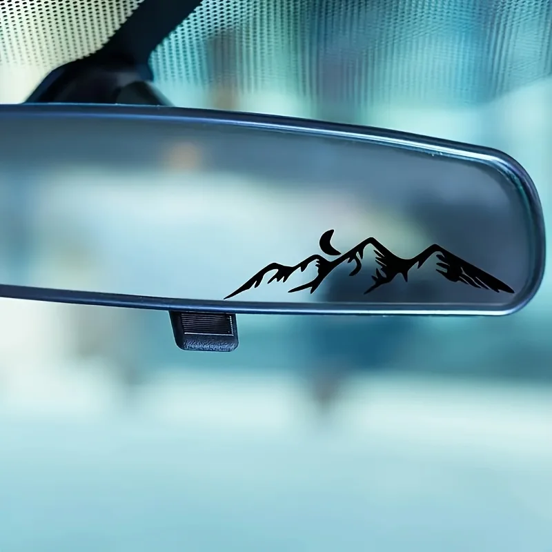 Shanyue Outdoor Cardecal Decorative Rearview Mirror Cosmetic Mirror Decorative Sticker, Cute Mini Sticker,waterproof Vinyl Decal