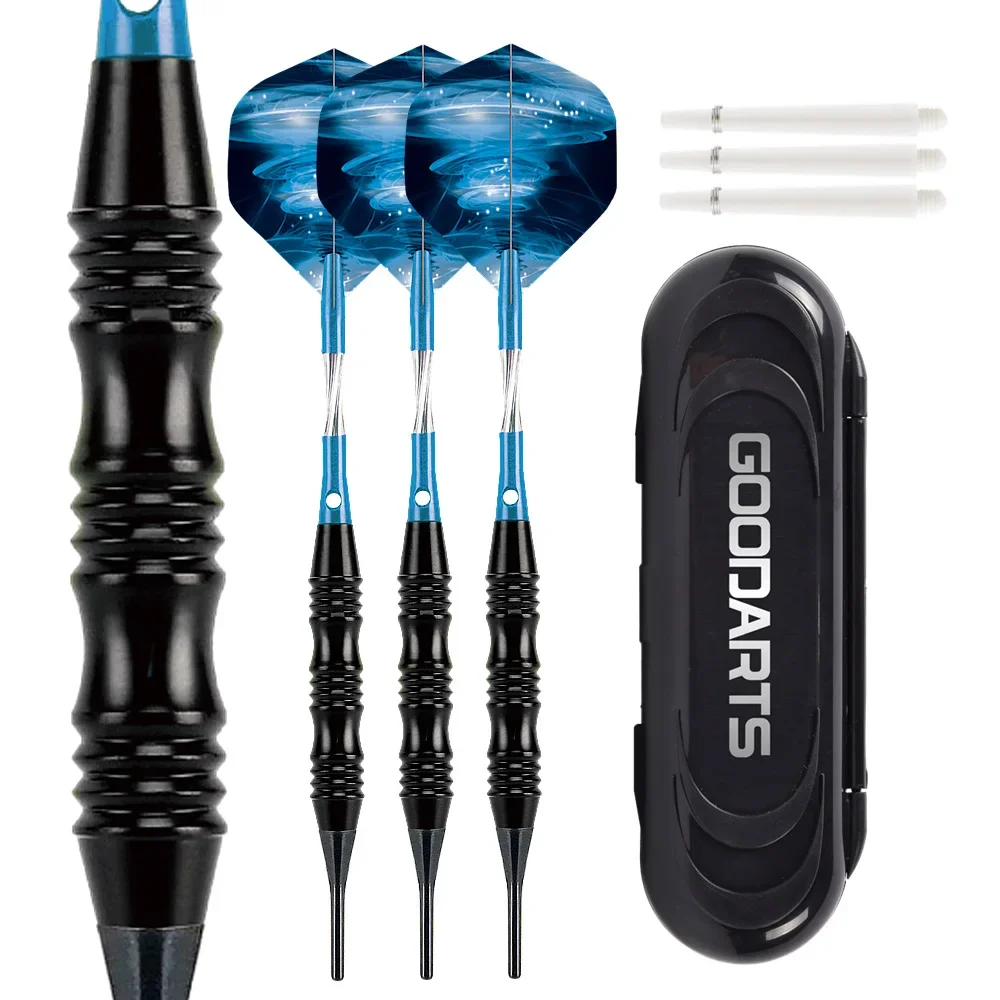 3 STKS Professionele Darts 20g Kiel Type Zachte Darts Elektronische Zachte Tip Dardos met Dart Doos Aluminium Zachte Tip Darts