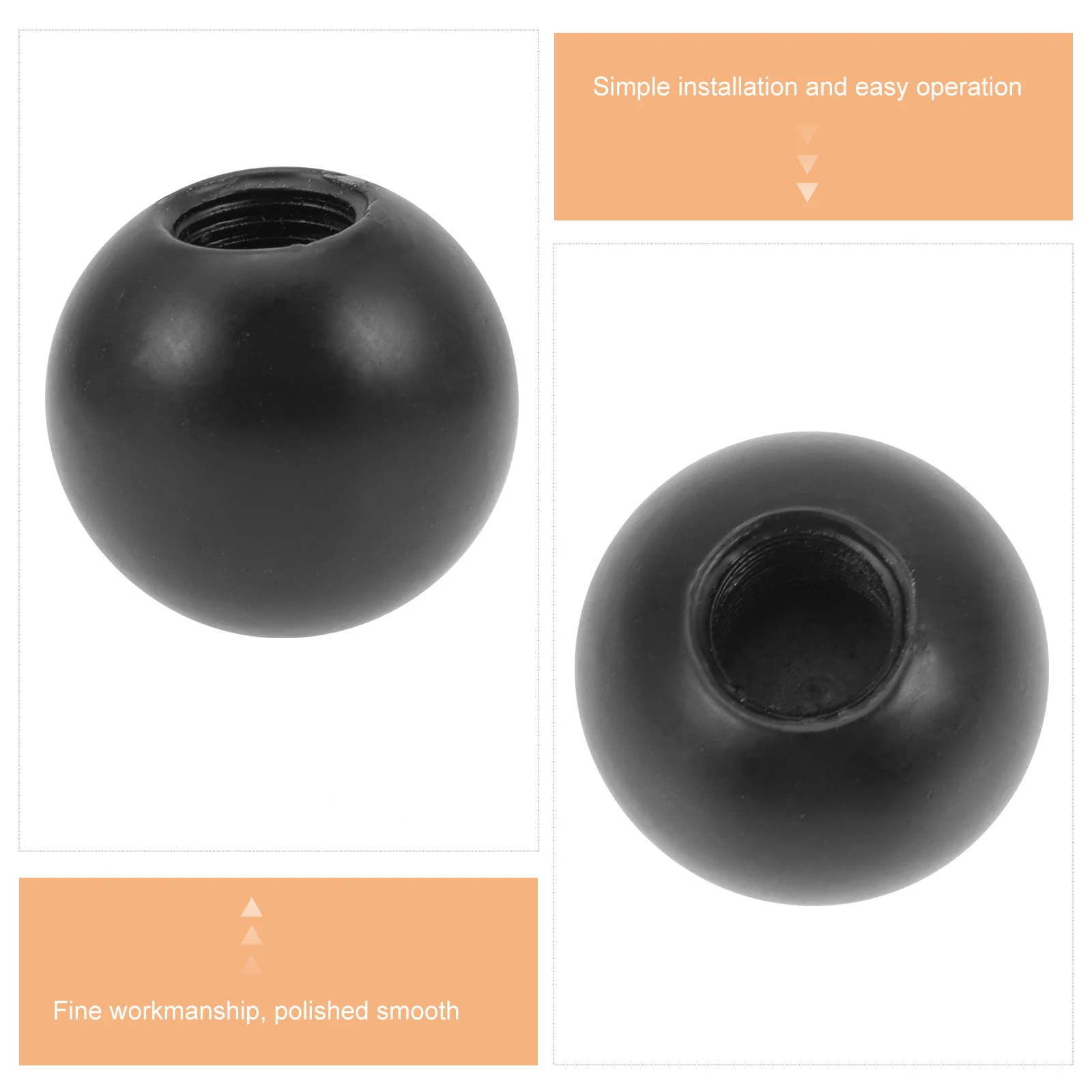 

6pcs Decorative Lamp Finial For Table Floor Lamps Metal Ball Knob Replacement Parts Light Shade Holder Lamp Decoration