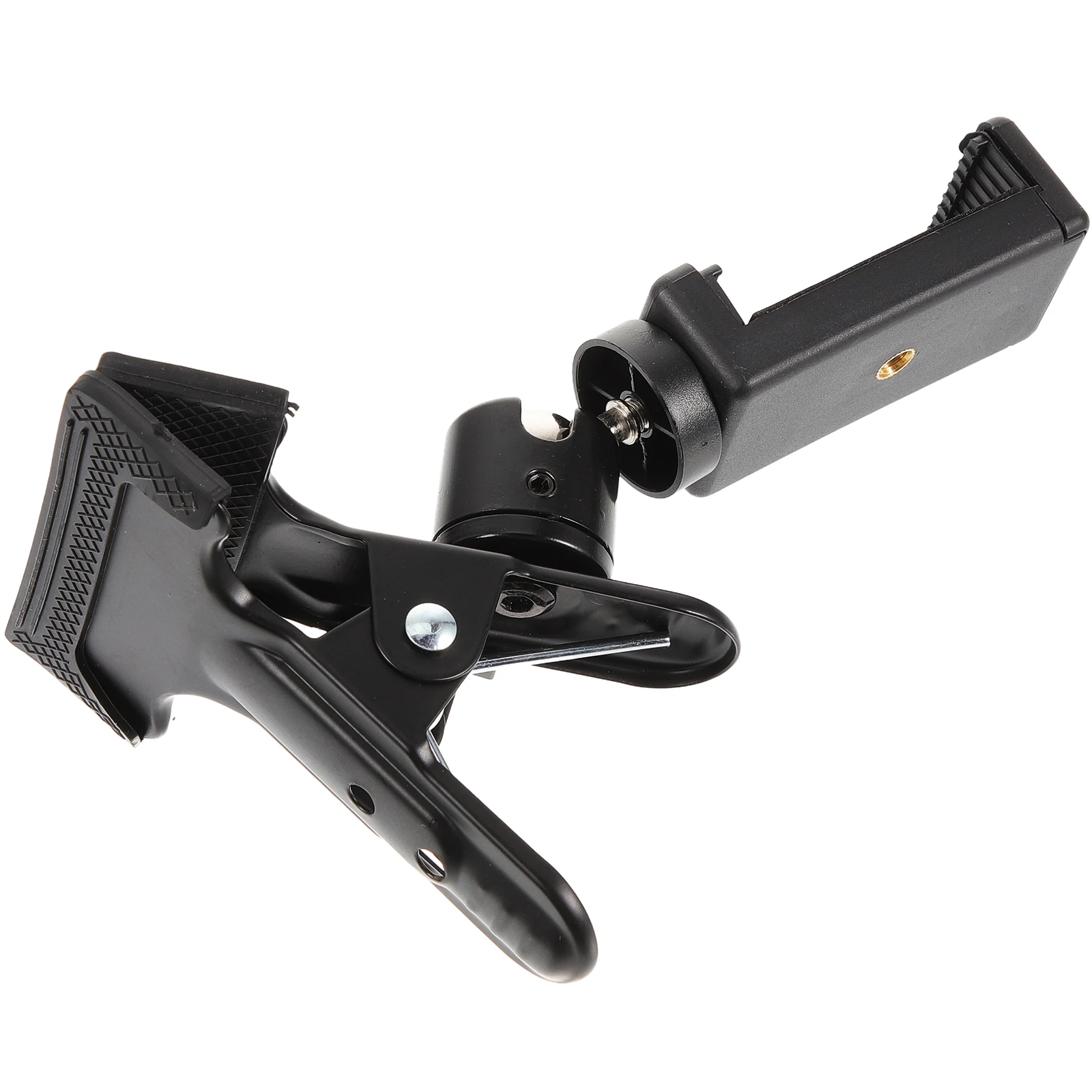 

Guitar Phone Stand Acoustic Capo Mobile Holder Swivel Black Plastic filming Guitar Head Clip Rack Easy Install Disassemble Music