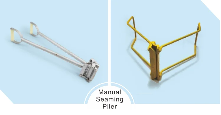 Electric Seamer for Metal Roofing (2 rollers type)