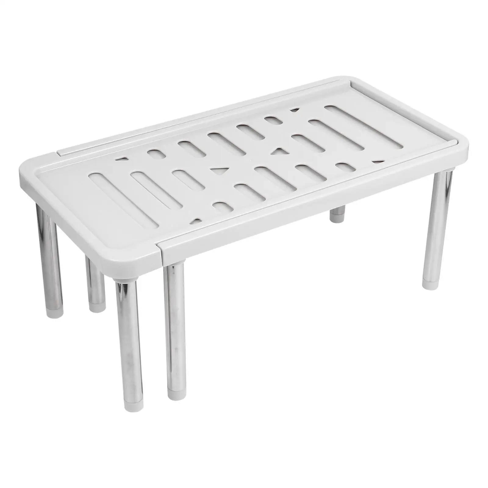 

Multifunctional Storage Rack Retractable Shoe ganizer PP Stainless Steel Kitchen Bathroom Living Room Bedroom Study