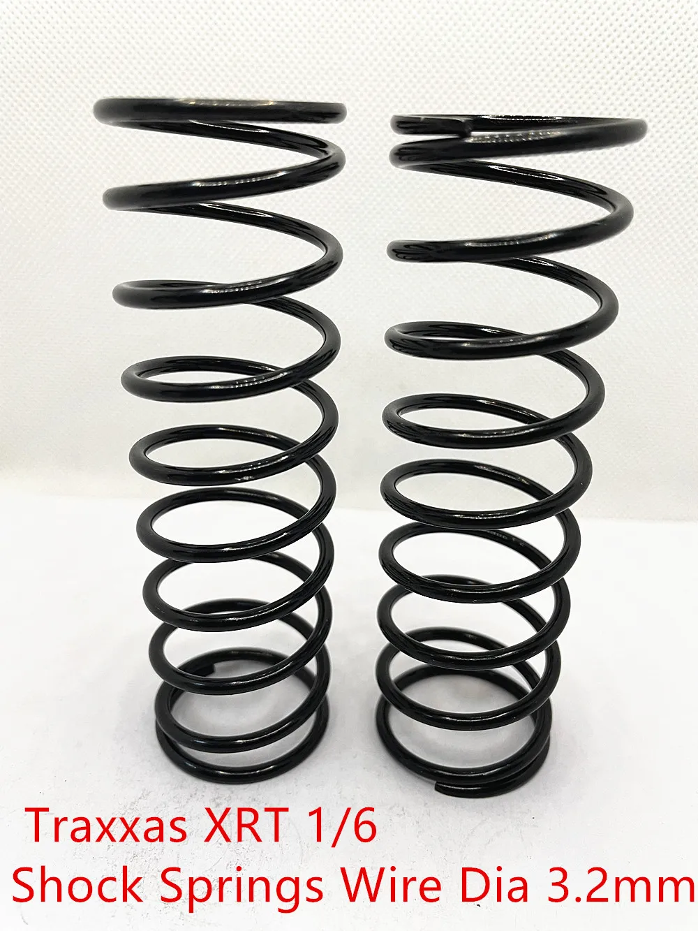 GVM CNC Thicker Harder Powder Coated Shock Springs Wire Dia 3.2mm for Traxxas XRT 1/6 RC Parts XRT Shocks springs 1 Pair