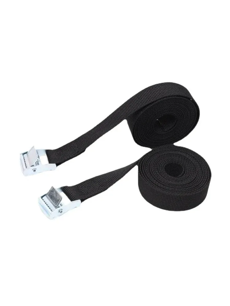 AliExpress NONE 2pcs 5M Strong Ratchet Belt Car Tension Rope Tie down Strap Luggage Bag Cargo Lashing Strap for Truck Motorcycle Bike Boat