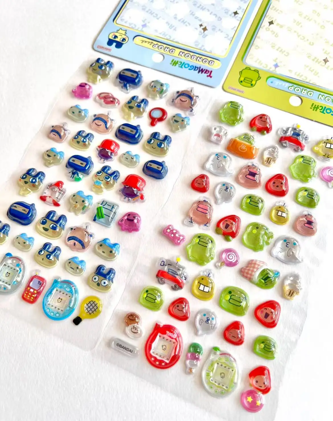 Tamagotchi Stickers Cartoon DIY Scrapbook Decal Laptop Seal Stickers for Kids Party Favors Gifts  ボンボン ドロップシール